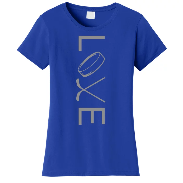 Love Hockey Hockey Gift Women's T-Shirt