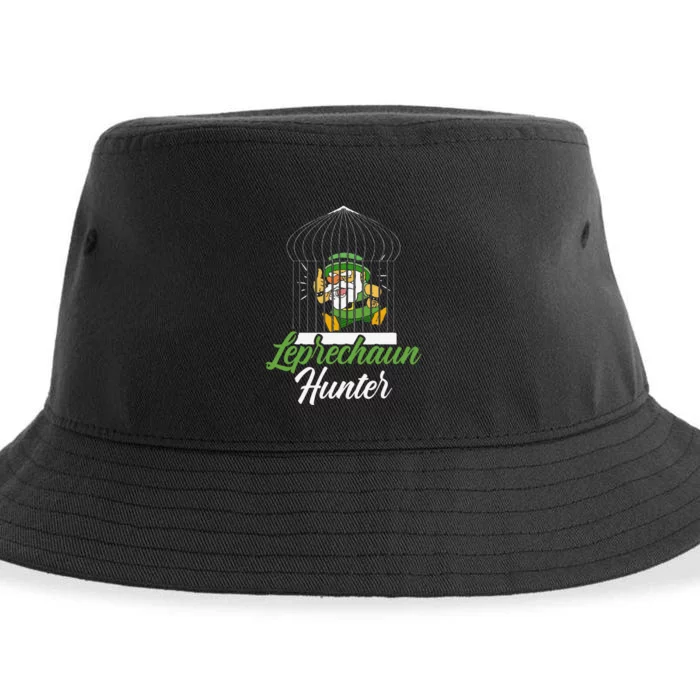 Leprechaun Hunter Irish St. Patrick's Saint Pattys Day Sustainable Bucket Hat