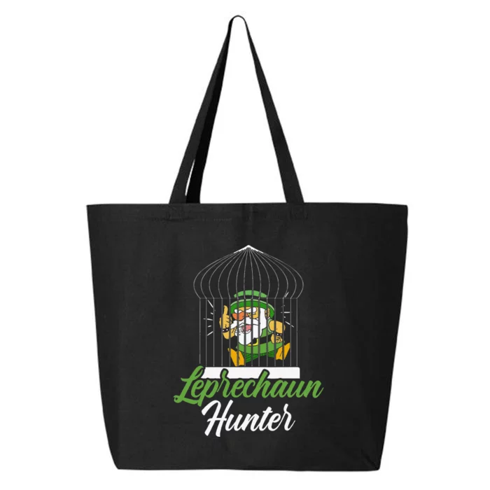 Leprechaun Hunter Irish St. Patrick's Saint Pattys Day 25L Jumbo Tote