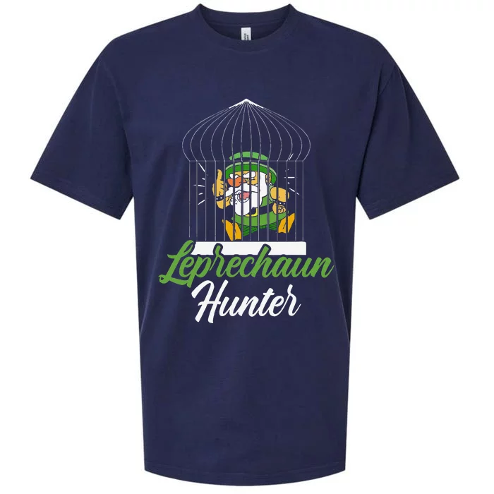 Leprechaun Hunter Irish St. Patrick's Saint Pattys Day Sueded Cloud Jersey T-Shirt