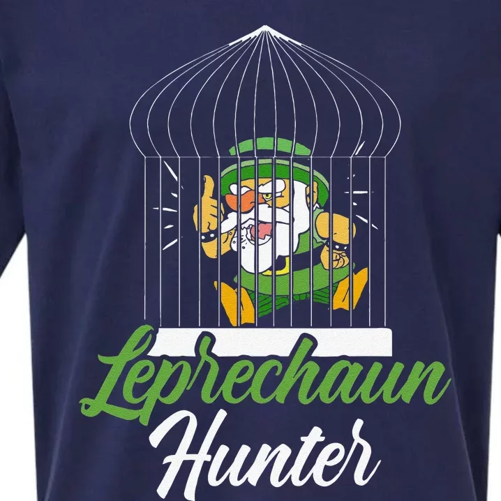 Leprechaun Hunter Irish St. Patrick's Saint Pattys Day Sueded Cloud Jersey T-Shirt