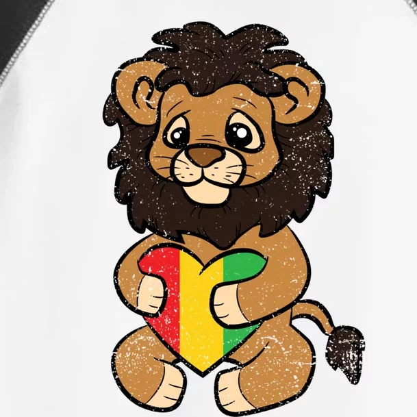 Lion Heart Junenth Blm Black History African American Gift Toddler Fine Jersey T-Shirt