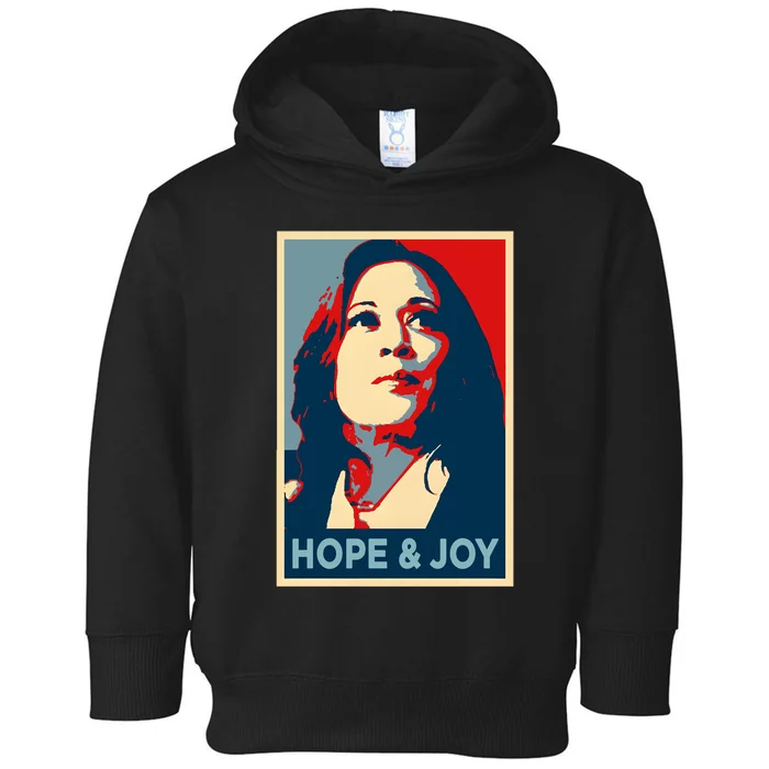 Lady Hope & Joy Kamala Harris Obama 47 Voting Vote Toddler Hoodie