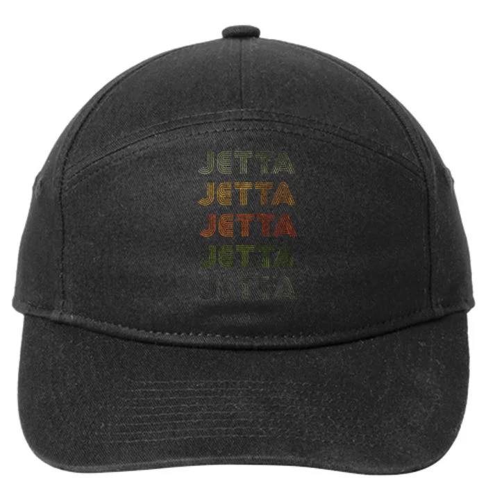 Love Heart Jetta Tee GrungeVintage Style Black Jetta 7-Panel Snapback Hat