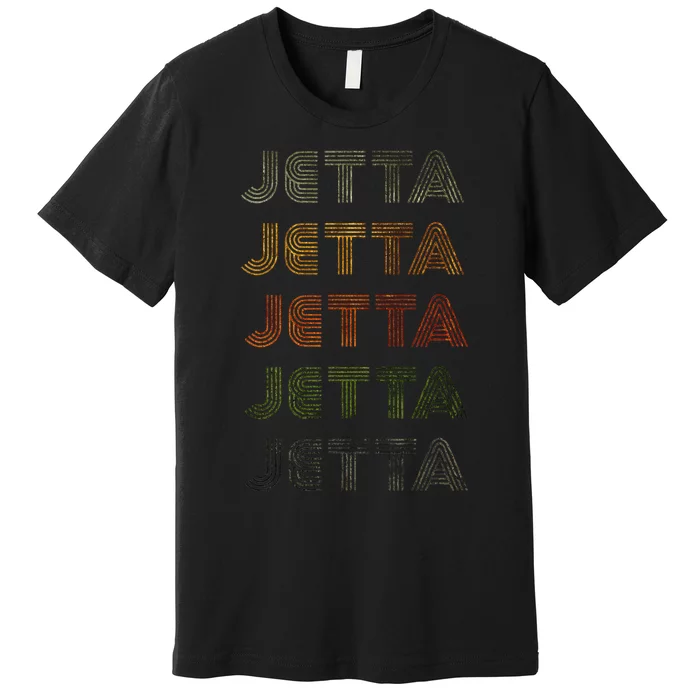 Love Heart Jetta Tee GrungeVintage Style Black Jetta Premium T-Shirt