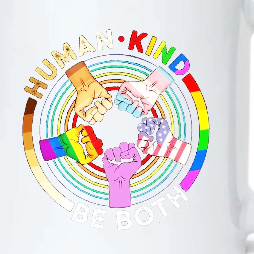 LGBT Human Kind Be Both Black Color Changing Mug