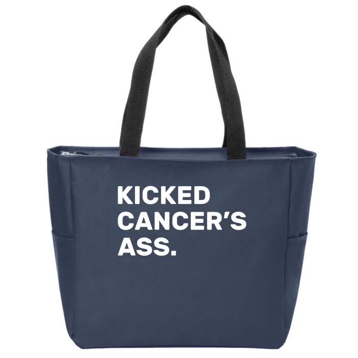 Liam Hendriks Kicked Cancer’s Ass Zip Tote Bag