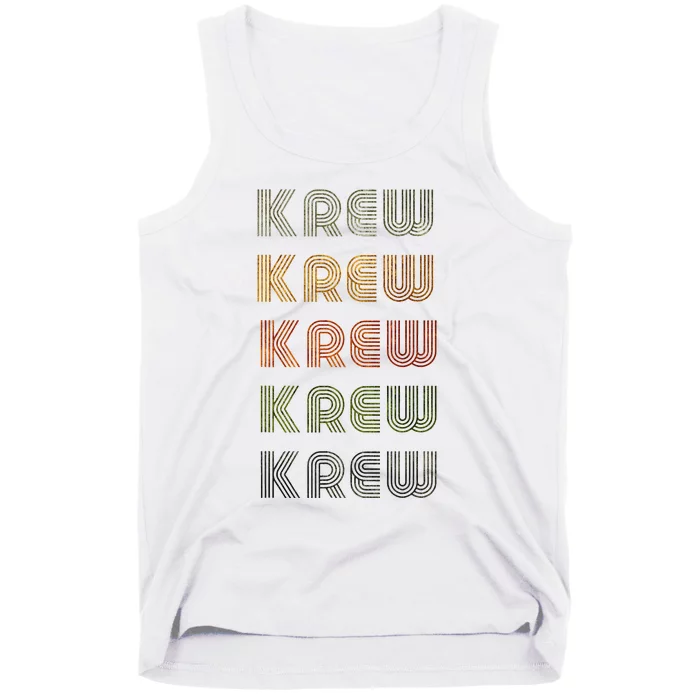 Love Heart Krew Grungevintage Style Black Krew Tank Top