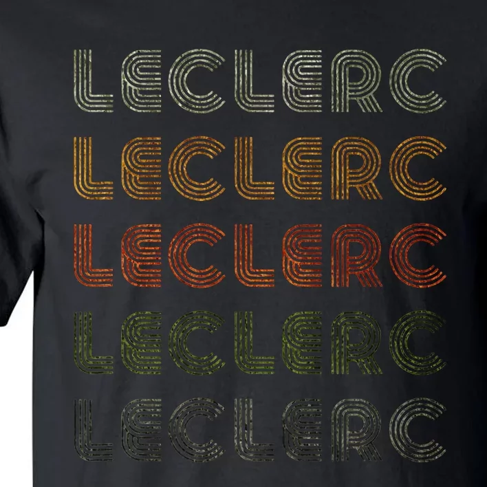 Love Heart Leclerc Grunge Style Black Leclerc Tall T-Shirt