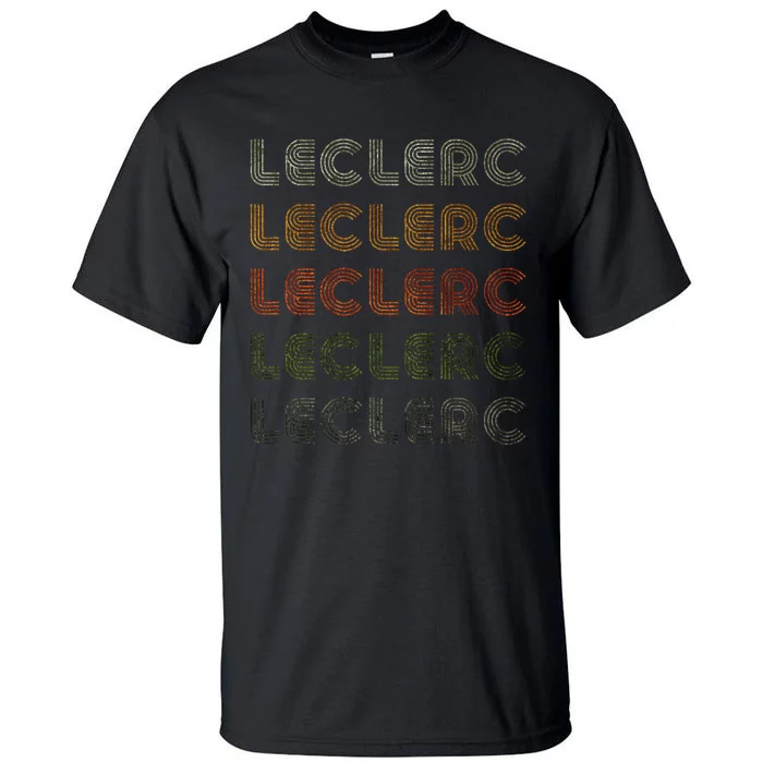 Love Heart Leclerc Grunge Style Black Leclerc Tall T-Shirt