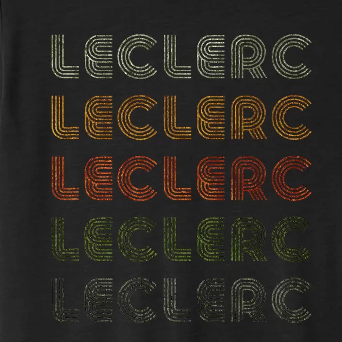 Love Heart Leclerc Grunge Style Black Leclerc ChromaSoft Performance T-Shirt