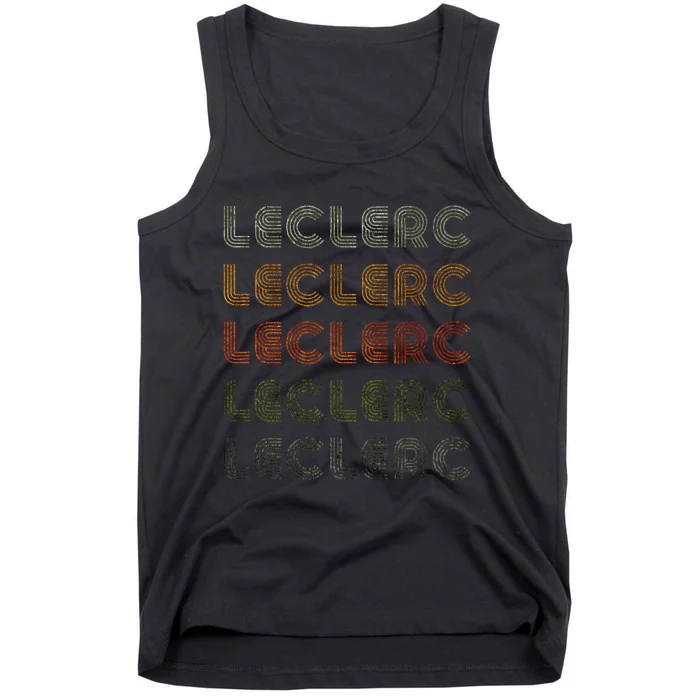 Love Heart Leclerc Grunge Style Black Leclerc Tank Top