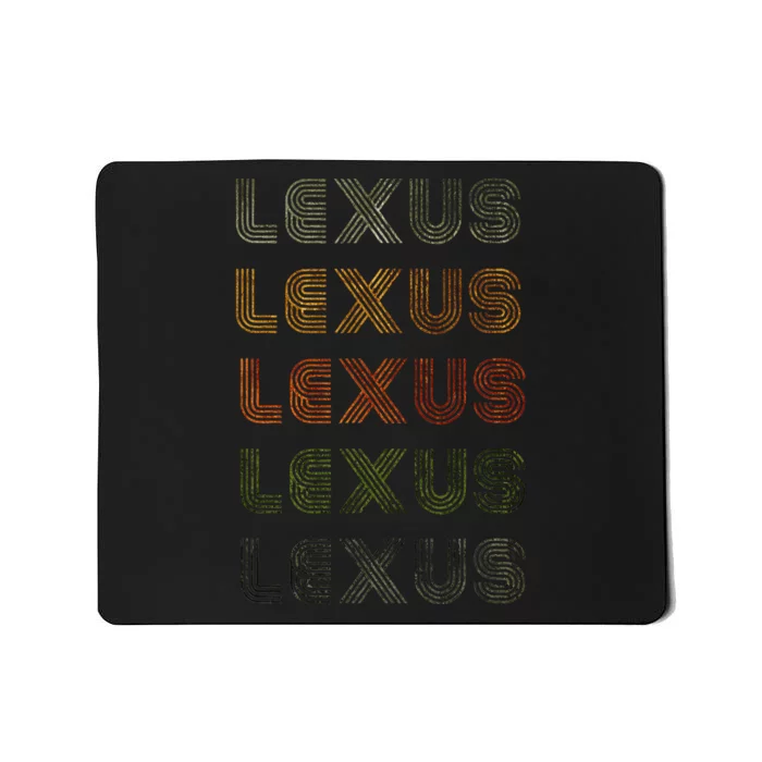 Love Heart Lexus Grunge Vintage Style Black Lexus Mousepad