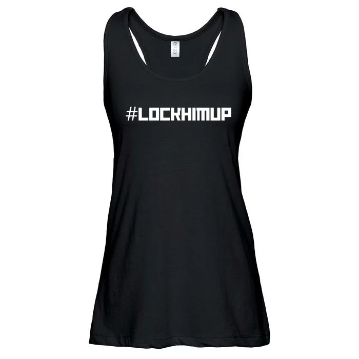 #Lockhimup Hashtag Lock Him Up Ladies Essential Flowy Tank