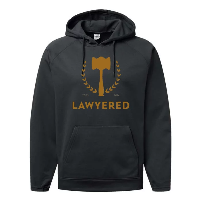 Lawyered Himym Performance Fleece Hoodie