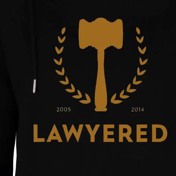 Lawyered Himym Womens Funnel Neck Pullover Hood