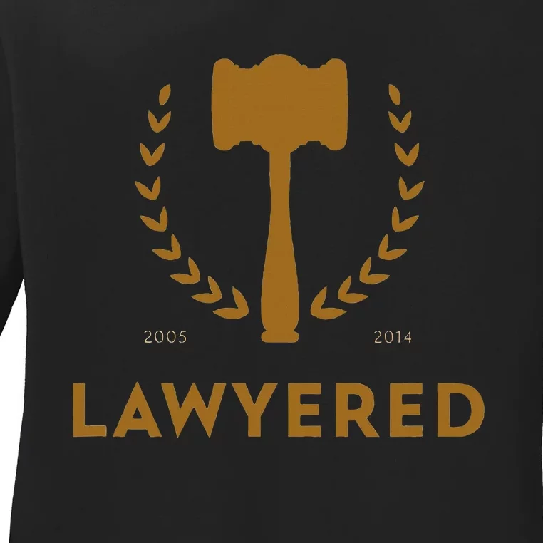 Lawyered Himym Ladies Long Sleeve Shirt