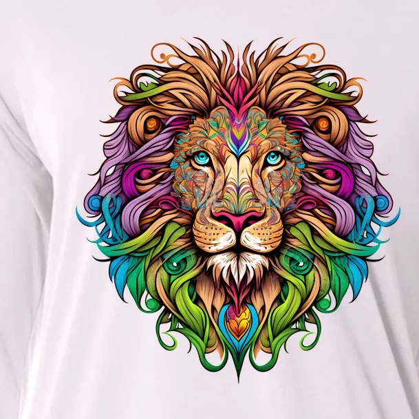 Lion Head Cooling Performance Long Sleeve Crew