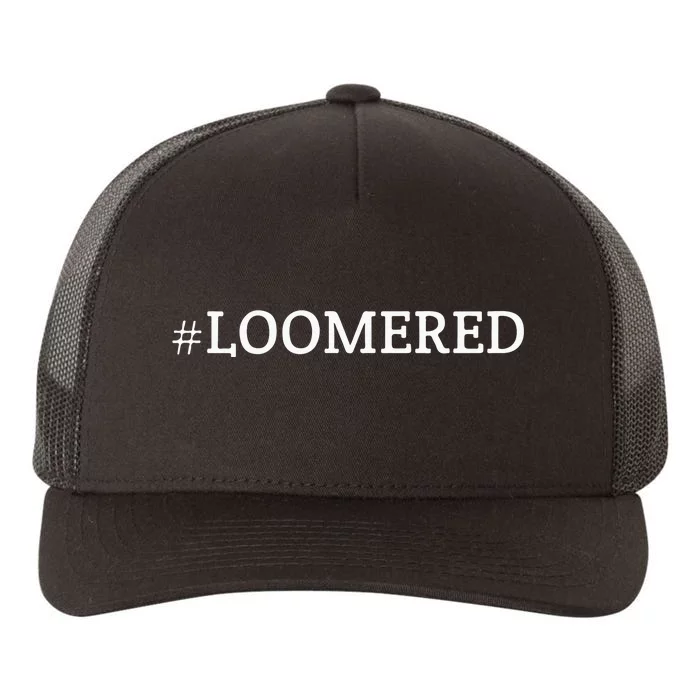 Loomered Hastag Yupoong Adult 5-Panel Trucker Hat