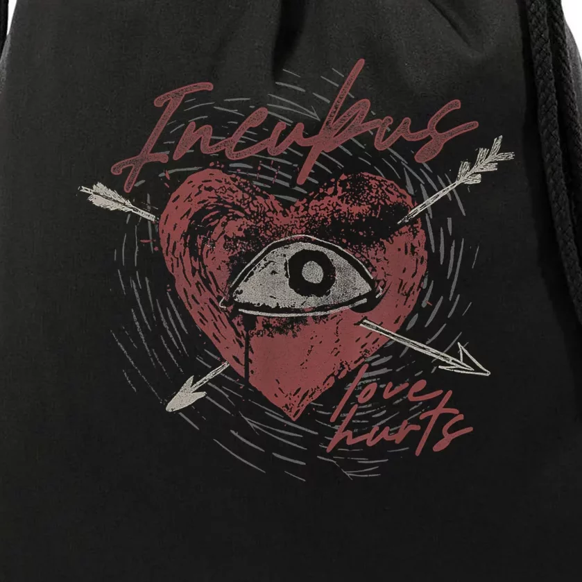 Love Hurts Drawstring Bag