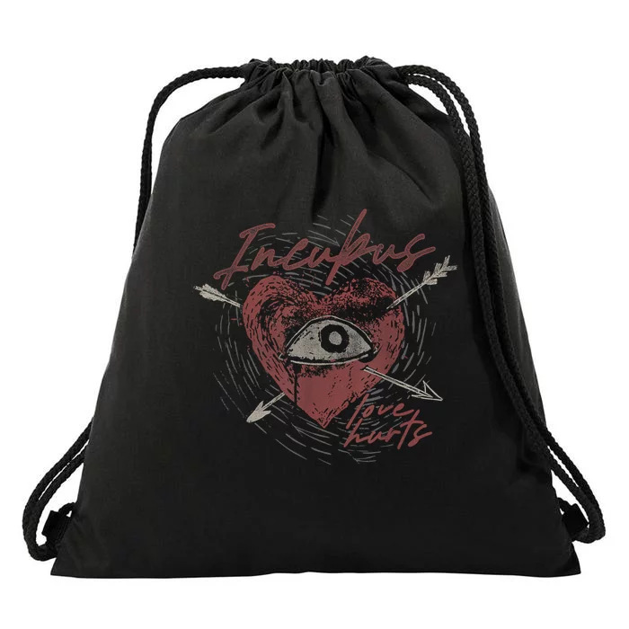 Love Hurts Drawstring Bag