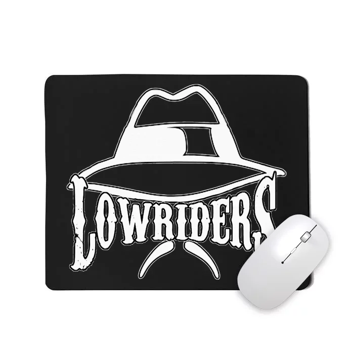 Lowrider Hat La Chicano Cholo Los Angeles Low Rider Mousepad