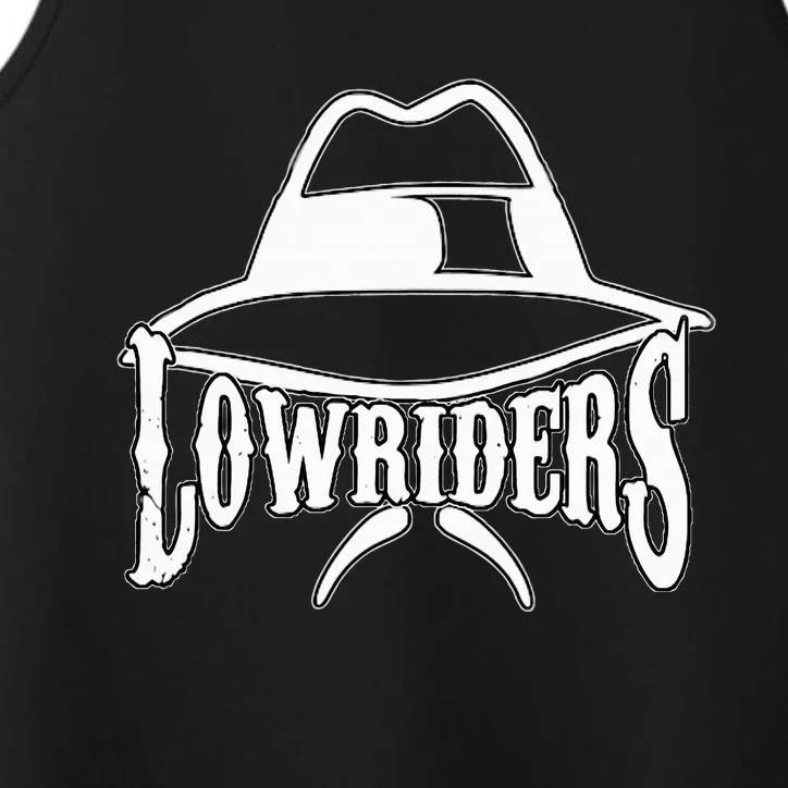 Lowrider Hat La Chicano Cholo Los Angeles Low Rider Performance Tank