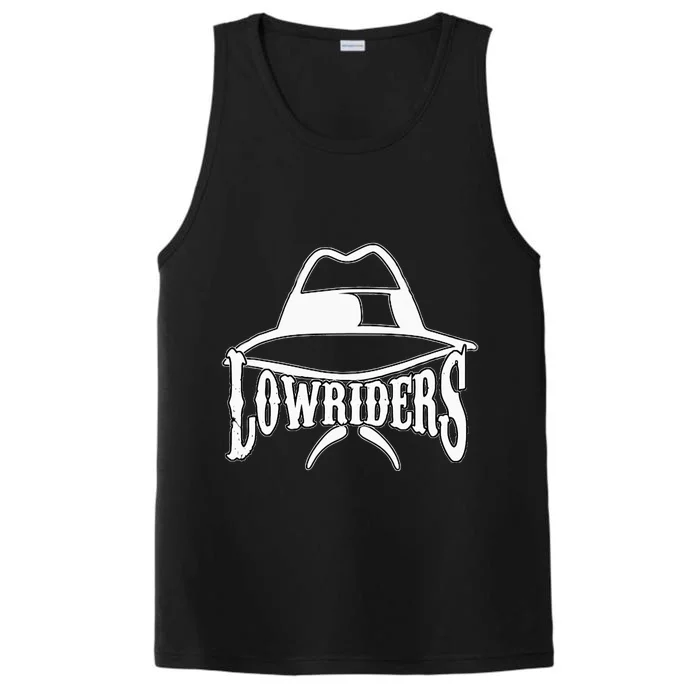 Lowrider Hat La Chicano Cholo Los Angeles Low Rider Performance Tank