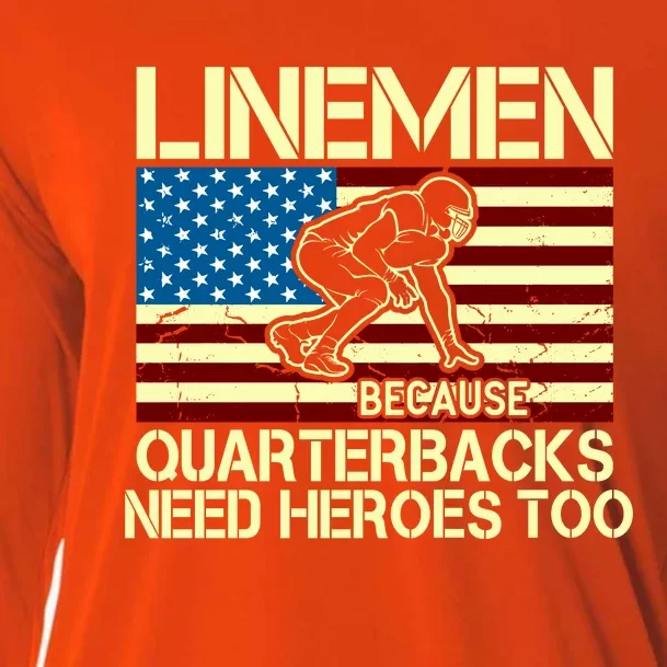 Linemen Heroes Cooling Performance Long Sleeve Crew