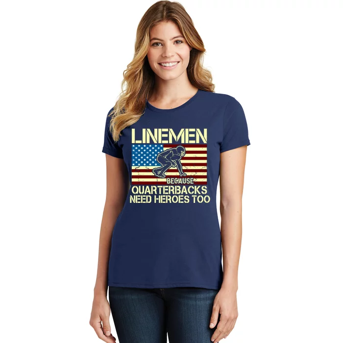 Linemen Heroes Women's T-Shirt