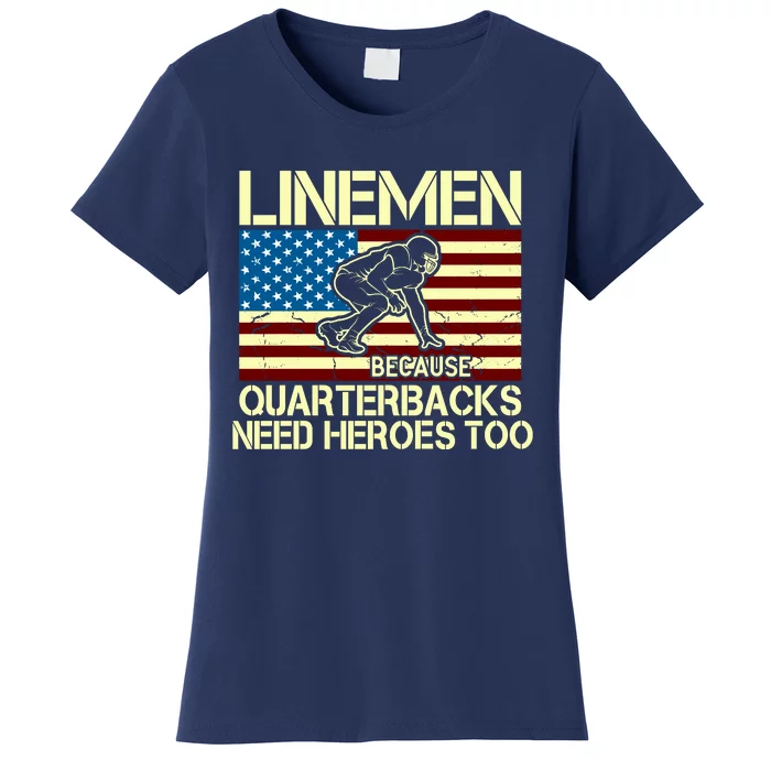 Linemen Heroes Women's T-Shirt