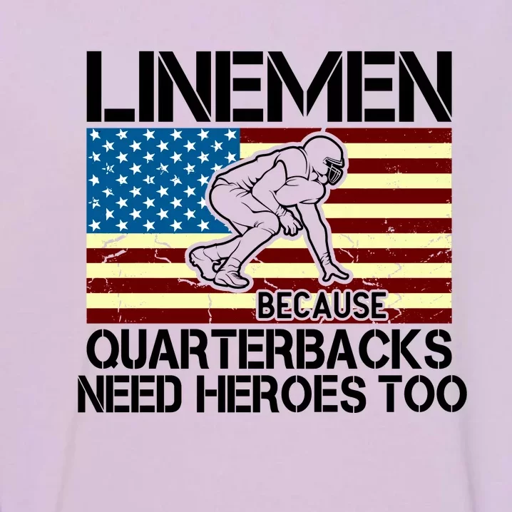 Linemen Heroes Garment-Dyed Sweatshirt