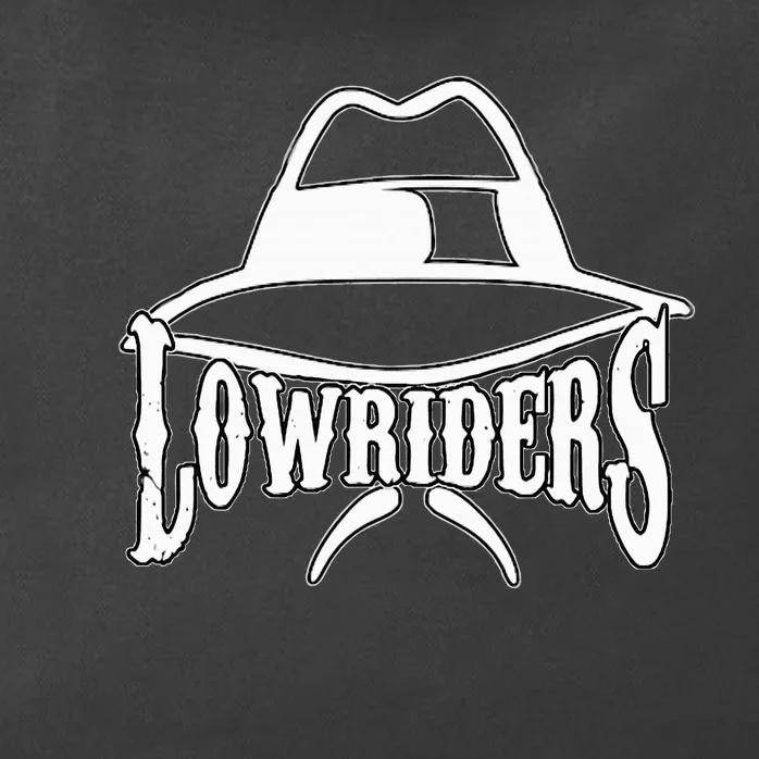 Lowrider Hat La Chicano Cholo Los Angeles Low Rider Zip Tote Bag