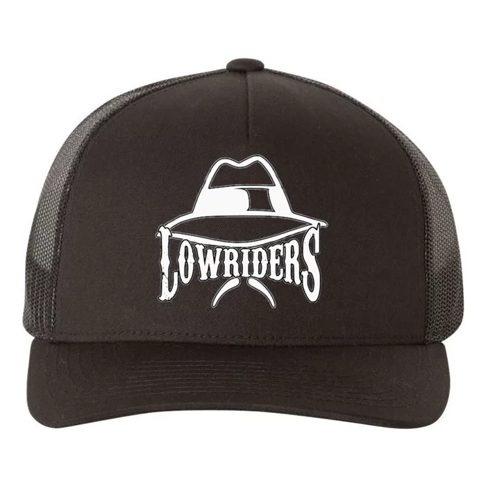 Lowrider Hat La Chicano Cholo Los Angeles Low Rider Yupoong Adult 5-Panel Trucker Hat