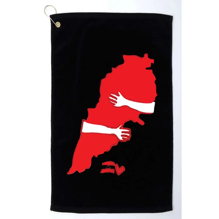 Lebanese Hug Platinum Collection Golf Towel