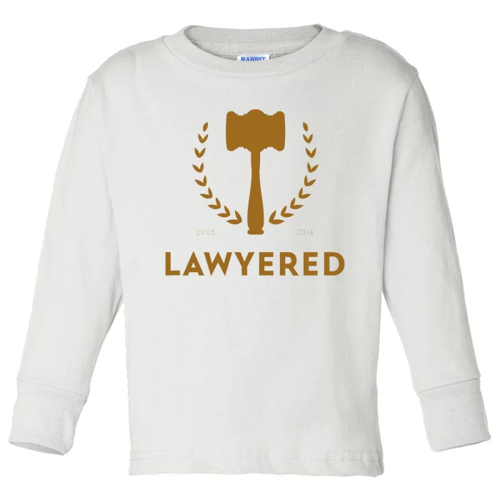 Lawyered Himym Toddler Long Sleeve Shirt