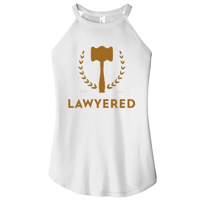 Lawyered Himym Women’s Perfect Tri Rocker Tank