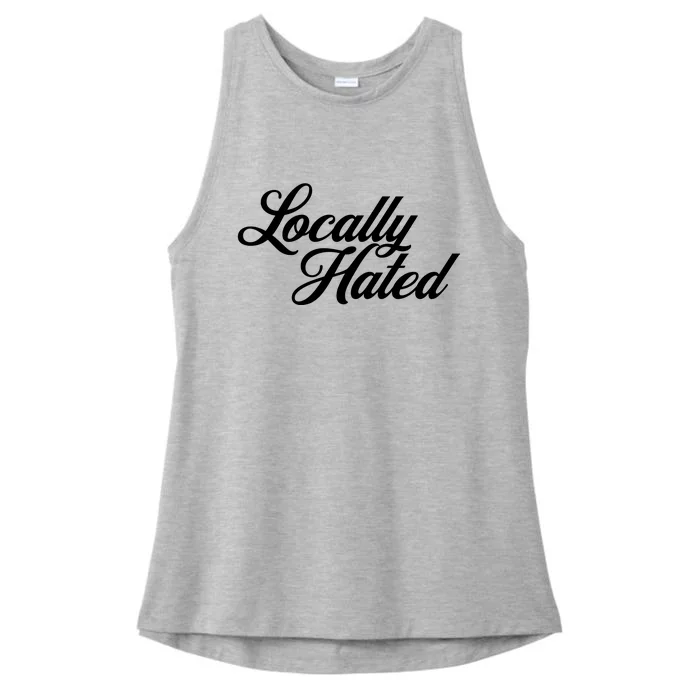 Locally Hated Ladies Tri-Blend Wicking Tank