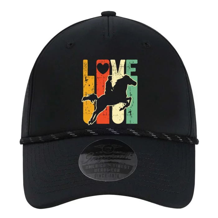 Love Horse Mom Horseback Rider Equestrian Riding Jockeys Cute Gift Performance The Dyno Cap