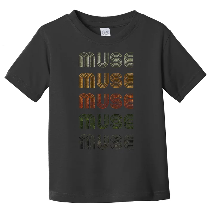 Love Heart Muse Grunge Style Black Muse Toddler T-Shirt