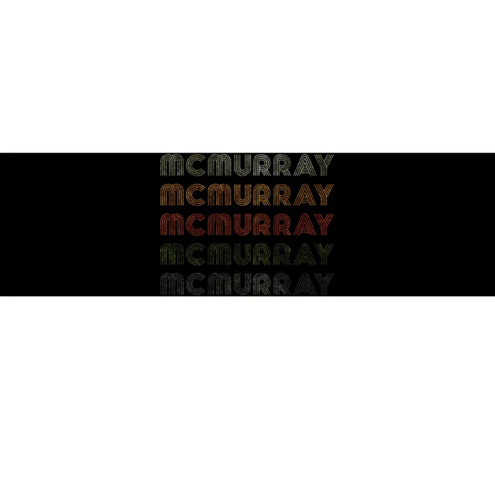 Love Heart Mcmurray Grunge Vintage Style Black Mcmurray Bumper Sticker