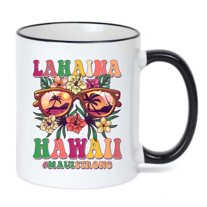 Lahaina Hawaii #Maui Strong Black Color Changing Mug