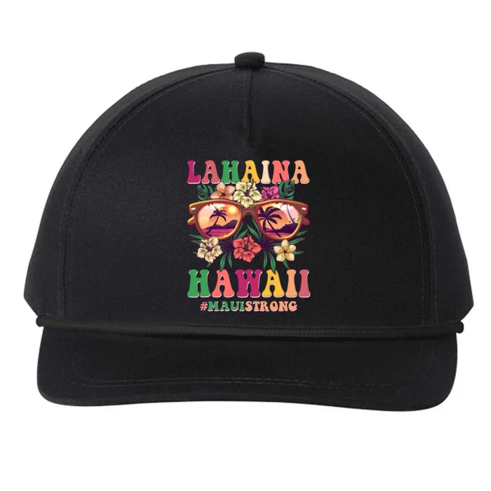 Lahaina Hawaii #Maui Strong Snapback Five-Panel Rope Hat