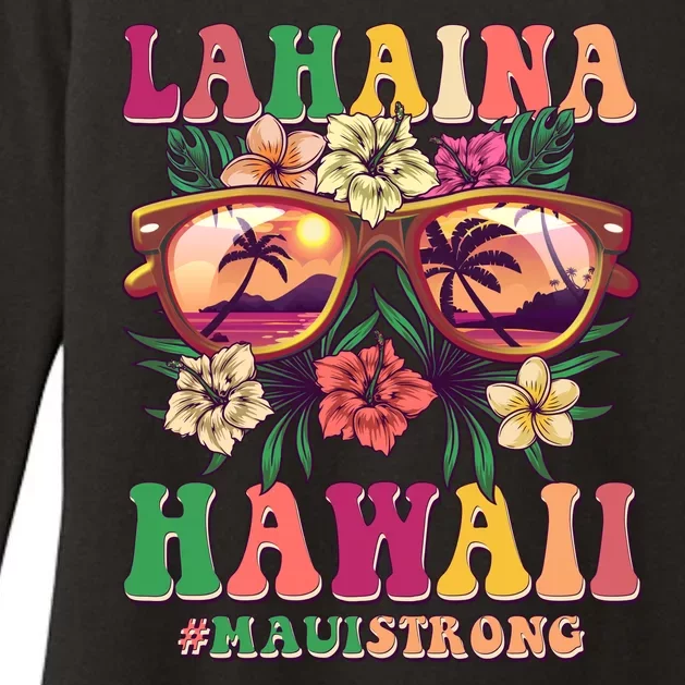 Lahaina Hawaii #Maui Strong Womens CVC Long Sleeve Shirt