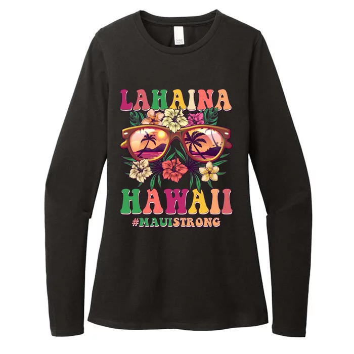 Lahaina Hawaii #Maui Strong Womens CVC Long Sleeve Shirt