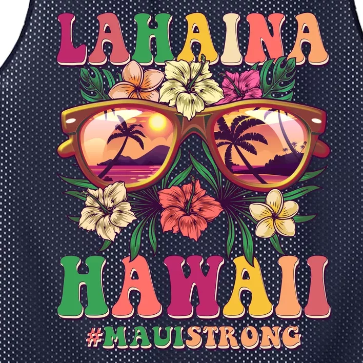 Lahaina Hawaii #Maui Strong Mesh Reversible Basketball Jersey Tank