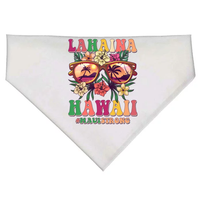 Lahaina Hawaii #Maui Strong USA-Made Doggie Bandana