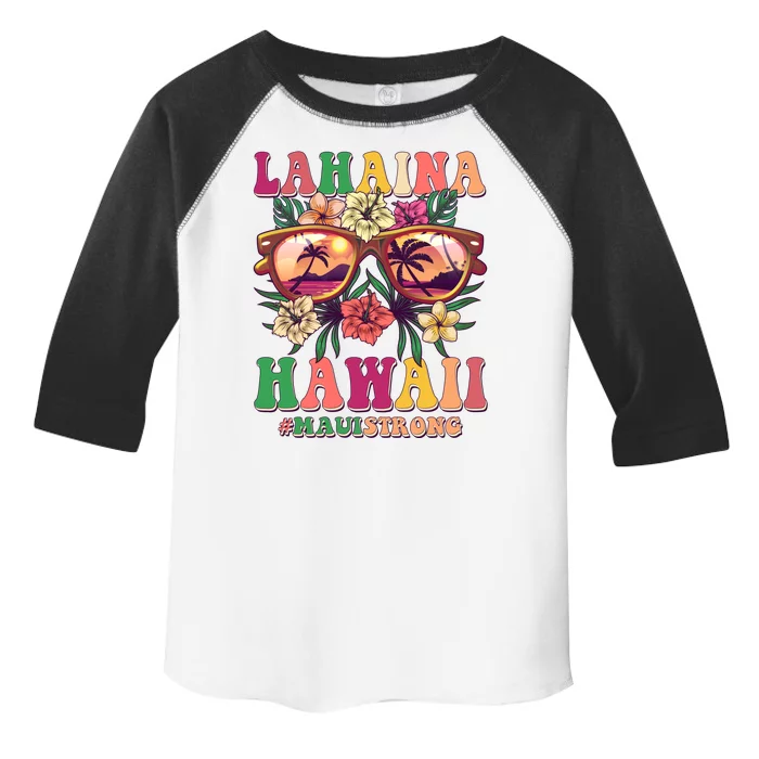 Lahaina Hawaii #Maui Strong Toddler Fine Jersey T-Shirt