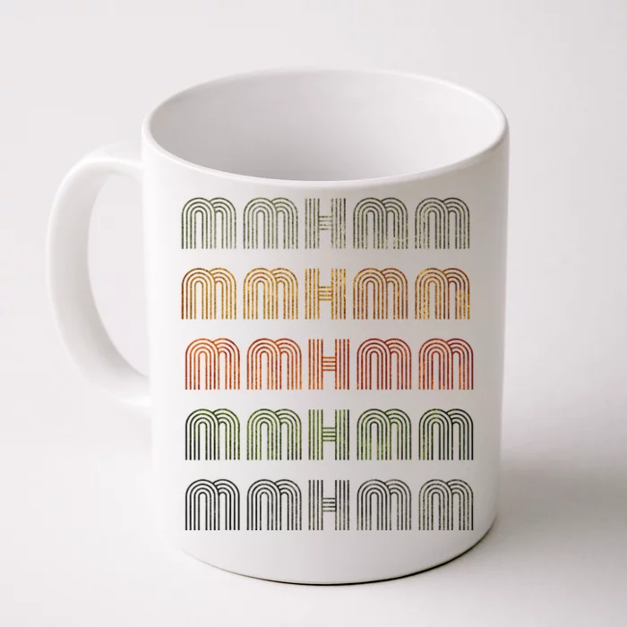 Love Heart Mmhmm Grunge Front & Back Coffee Mug