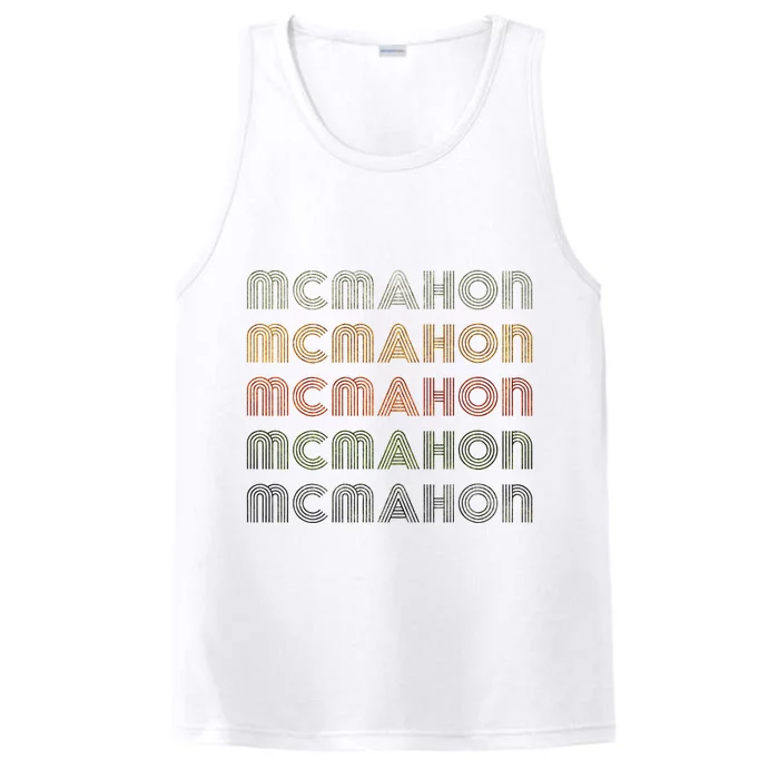 Love Heart Mcmahon Grunge Style Black Mcmahon Performance Tank